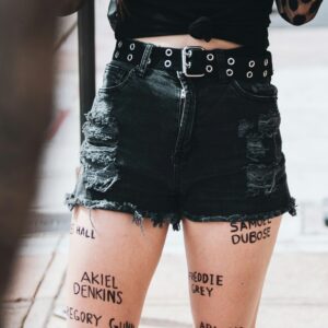 Nora Shorts In Mid Wash