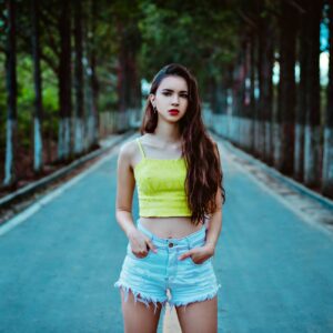 Sango Denim Shorts In Light Wash