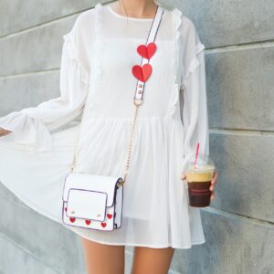 Overlay Print Cheongsam Dress